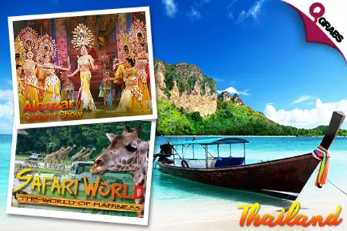 From QR1050 Per Person, Enjoy 4 Nights in Exotic Thailand with Coral Island Tour, Alcazar Show, Safari World & Marine Park Visit, Transportation and more! (Up to QR5752 Value)